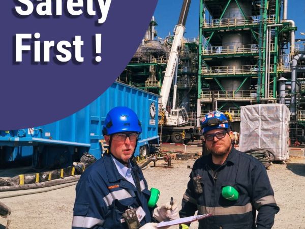 Safety comes first